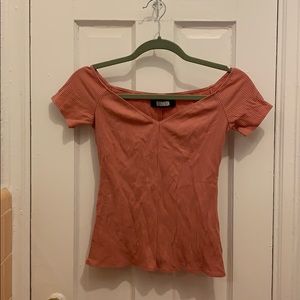 Reformation rose pink top - never worn
